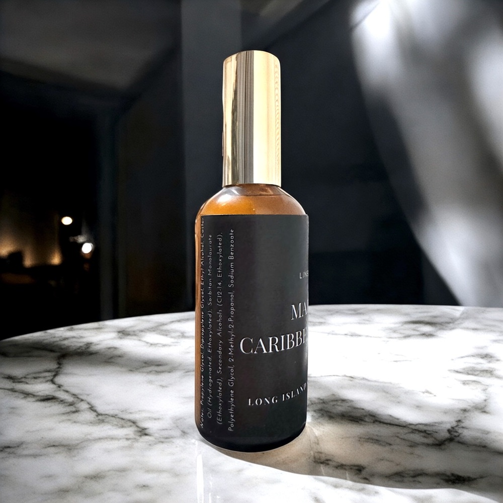 Mahogany Caribbean Teakwood Linen & Room Spray | Luxury Home Fragrance | 3.4oz - Picture 4 of 9